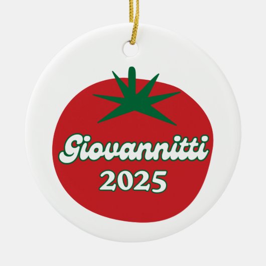 2025 Giovannitti Wiedersehen Ornament (Vorne)