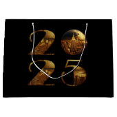 2025 Gold- Große Geschenktüte (Vorderseite)