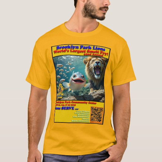 2025 Gold Smelt T-Shirt (Vorderseite)