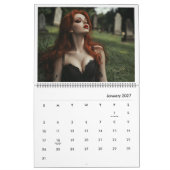 2025 Gotische Schönheiten Kalender (Jan 2027)