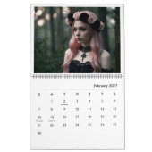 2025 Gotische Schönheiten Kalender (Feb 2027)