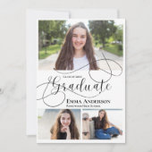 2025 Grad Multi Foto Abschluss Ankündigung (Vorderseite)