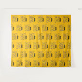 2025 Graduation Party Wandteppich (Vorderseite (Horizontal))