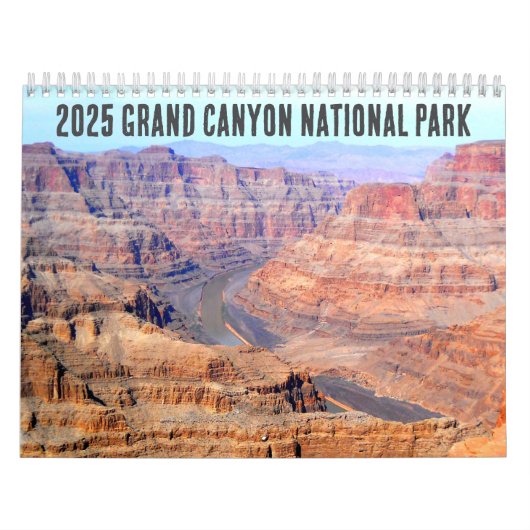 2025 Grand Canyon Nationalpark Kalender (Titelbild)