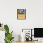 2025 Great Blue Heron Wall Calendar Poster (Heimbüro)
