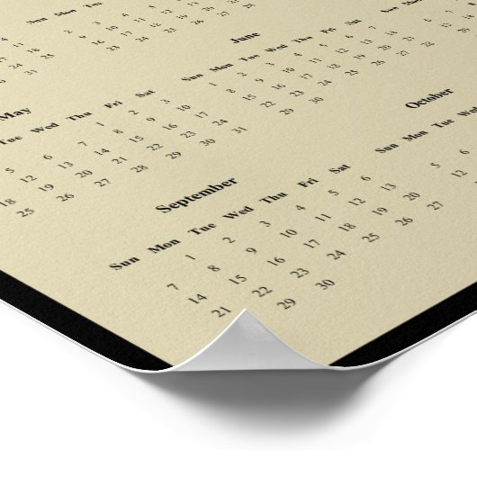 2025 Great Horned Owl Wall Calendar Poster (Ecke)