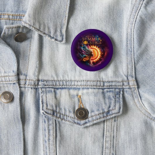 2025 Greensboro Summer Solstice Festival Lila Button (Beispiel)