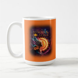 2025 Greensboro Summer Solstice Festival Orange Kaffeetasse