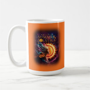 2025 Greensboro Summer Solstice Festival Orange Kaffeetasse