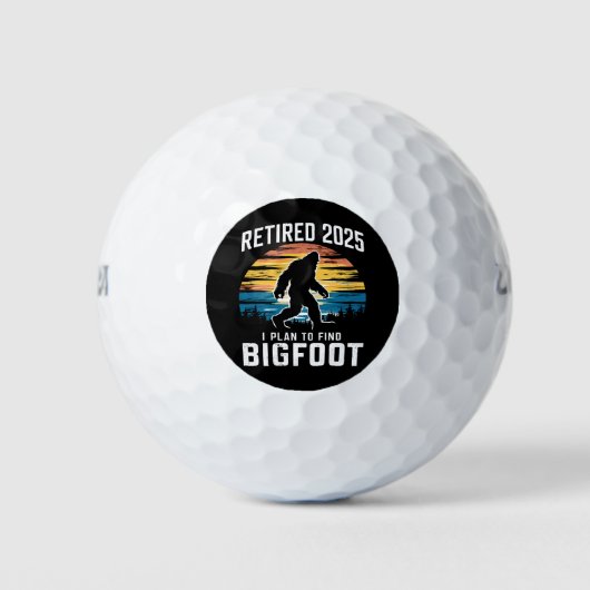2025 habe ich den Plan, die Pension Bigfoot zu fin Golfball (Vorderseite)