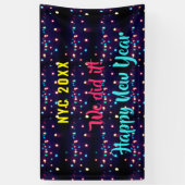 2025 haben wir es glücklich gemacht, neues Jahr fa Banner (Vertikal)