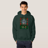 2025 Hallo Winter Holiday Schottland Muster Hoodie (Vorne ganz)