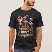 2025 Happy Halloween Thanksgiving Christmas Funny T-Shirt (Vorderseite)