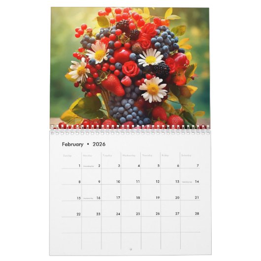 2025 Helle Blume Kalender (Feb 2026)