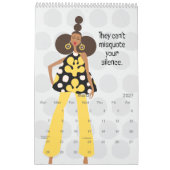 2025 Hey Gurl 12-monatiger Kalender (Mär 2027)