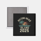 2025 Hilton Head Island Familienurlaub Freunde Tr Magnet (Vorderseite/Rückseite)