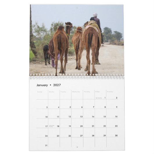 2025 Hintern Kalender (Jan 2027)