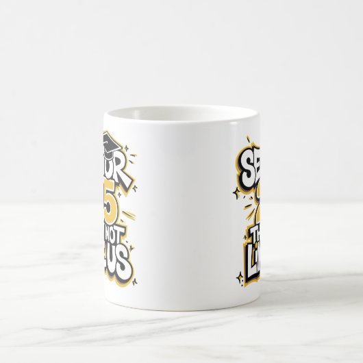 2025 Hoher Abschluss - sie mögen uns nicht Kaffeetasse (Mittel)