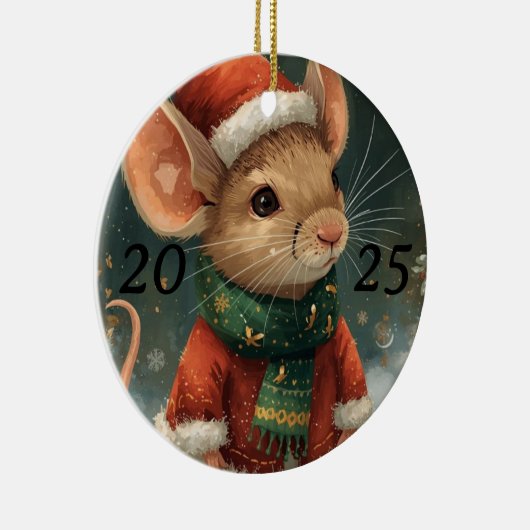 2025 Holiday Mouse Ornament (Rechts)