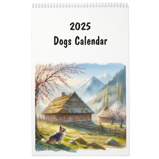 2025 Hunde in Zuchtbetrieben Kalender (Titelbild)