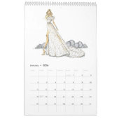2025 Illustrierter Chic Fashion-Kalender Kalender (Jan 2026)