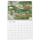 2025 Illustrierter Fantasiekalender Persönlich ges Kalender (Mär 2027)