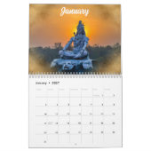2025 Indian Hindu Deities Idol Gayatri Mantra Kalender (Jan 2027)