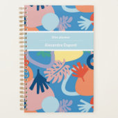 2025 individuelle Name jährlich modern bunt Planer (Vorderseite)