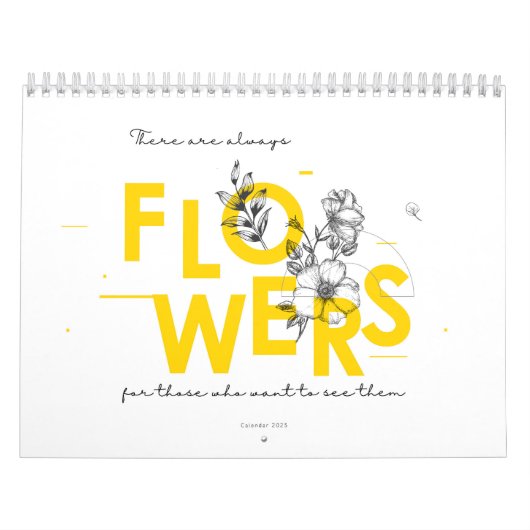 2025 Inspiration und Blumenkalender Kalender (Titelbild)