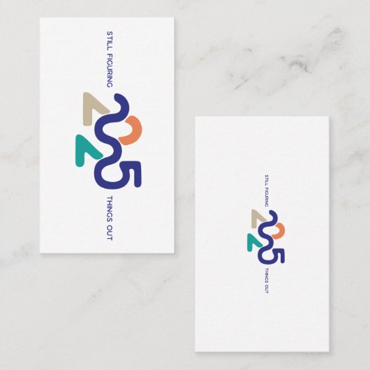 2025 ist noch nicht alles visitenkarte (Vorne/Hinten)