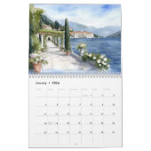 2025 Italien Landschaft Wasserfarbener Familienkal Kalender (Jan 2026)