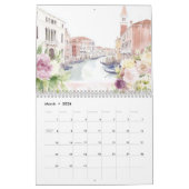 2025 Italien Landschaft Wasserfarbener Familienkal Kalender (Mär 2026)