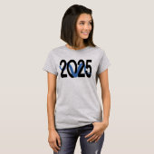 2025 - Jahr der Schlange. 2 T-Shirt (Vorne ganz)