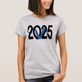 2025 - Jahr der Schlange. 2 T-Shirt