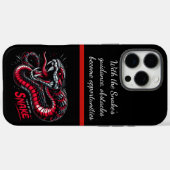 2025: Jahr der Schlangenfeier Case-Mate iPhone Hülle (Rückseite (Horizontal))