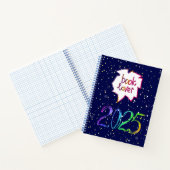 2025-jähriger Buchhändler Spiral Notebook Notizblock (Innenseite)