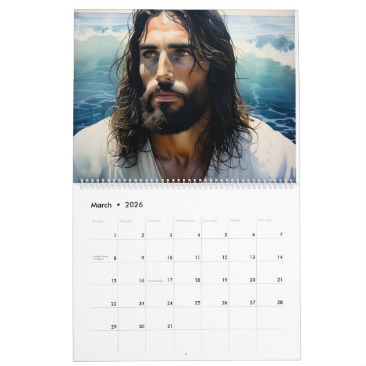 2025 JESUS Art Kalender (Mär 2026)