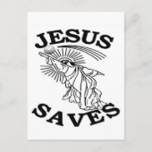 2025 Jesus Rette Postkarte (Vorderseite)