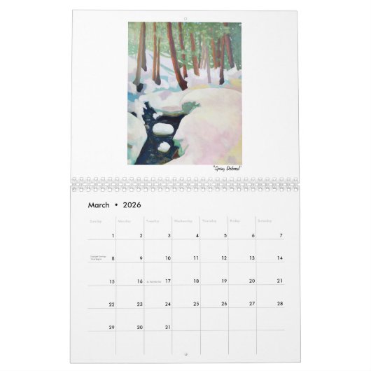 2025 John Suess Fine Art Wall Calendar Kalender (Mär 2026)