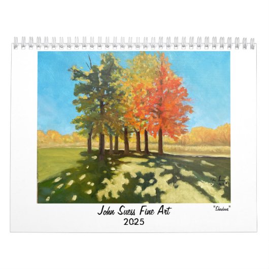 2025 John Suess Fine Art Wall Calendar Kalender (Titelbild)