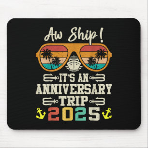 2025 Jubiläumsreise Hochzeitsreise Urlaub Tee Mousepad