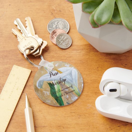 2025 JW convention customize also name Schlüsselanhänger (Schreibtisch)