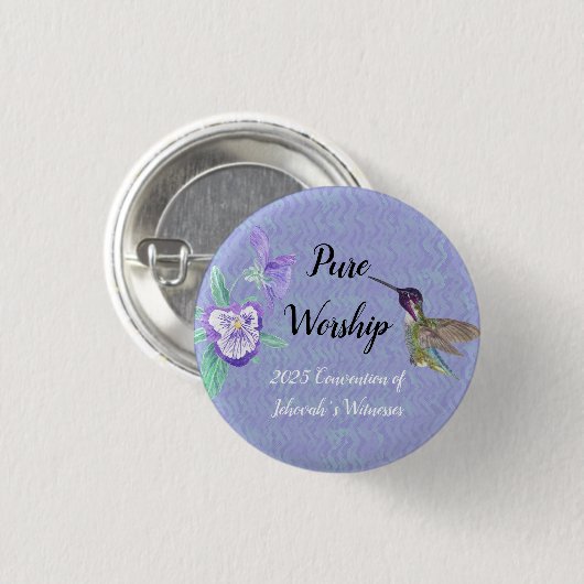 2025 JW convention customize Button (Vorne & Hinten)