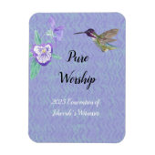 2025 JW convention customize Magnet (Vertikal)