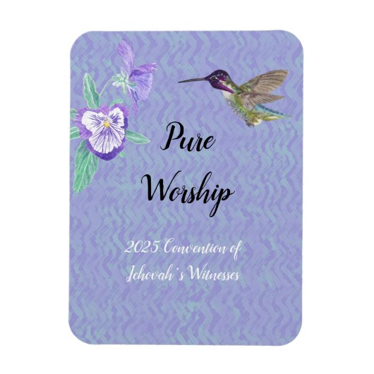 2025 JW convention customize Magnet (Vertikal)