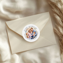 2025 JW Pure Worship Convention Family Runder Aufkleber