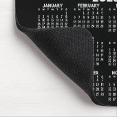 2025 Kalender 2026 - schwarzer Hintergrund - Verti Mousepad (Ecke)