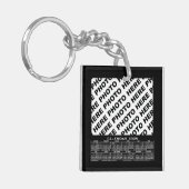 2025 Kalender 3 Fotos Schlüsselanhänger hinzufügen (Vorderseite links)