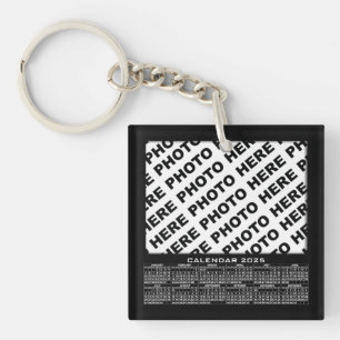 2025 Kalender 3 Fotos Schlüsselanhänger hinzufügen