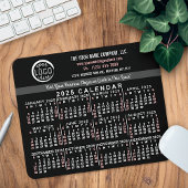 2025 Kalender Benutzerdefinierter Firmenname Schwa Mousepad